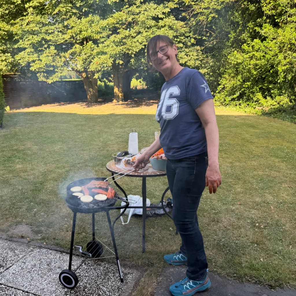 Doreen hat für uns gegrillt.